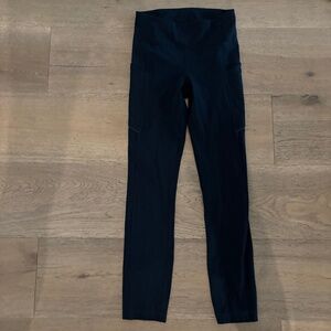 Lululemon Leggings Navy Sz 2